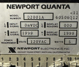 Newport Electronics Q2001A Quanta Digital Panel Meter 0-199.9 mVDC 120 VAC 5 W