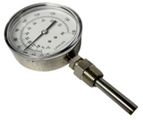 Lawler Dial Thermometer Temperature Gauge 40-140°F or 5-60°C