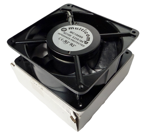 Multicomp MC19680 AC Axial Fan 115V 0.21/0.18A 120 mm 38.5 mm