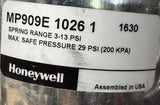 Honeywell MP909E 1026 1 Pneumatic Damper Actuator 4" Stroke Spring Return 13 PSI