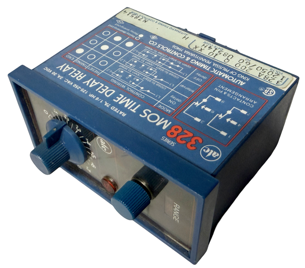 ATC 328A-200-Q-10-XX 328 Series Time Delay Relay 120VAC 50/60 Hz
