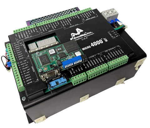 AccuWeb MICRO 4000 NET Web Guide Controller w/ PAC 3098 Power Supply & Amplifier