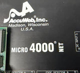 AccuWeb MICRO 4000 NET Web Guide Controller w/ PAC 3098 Power Supply & Amplifier