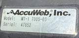 AccuWeb MT-1 7005-03 Electromechanical Linear Actuator Assembly