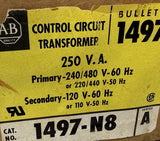 Allen-Bradley 1497-N8 Control Circuit Transformer 220/440-240/480 to 110/120 V