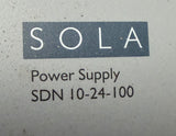 Sola SDN 10-24-100 Power Supply 24 V DC 10 A 115/230 VAC 50/60 Hz