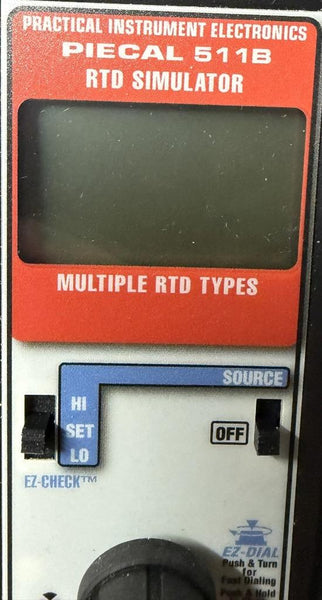 Practical Instrument Electronics PIE 511B RTD Simulator 9‑Type+Ohms Wi