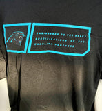 Nike Men's Dri-Fit Engineered To The Carolina Panthers Black Shirt Size XL