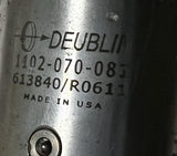 Deublin 1102-070-081 Rotating Union 1/4" NPT RH Rotor w/ Elbow Fitting