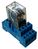 Allen-Bradley 700-HC24Z24 Ice Cube Relay Series B 24VDC w/ Finder 94.44.1 Socket