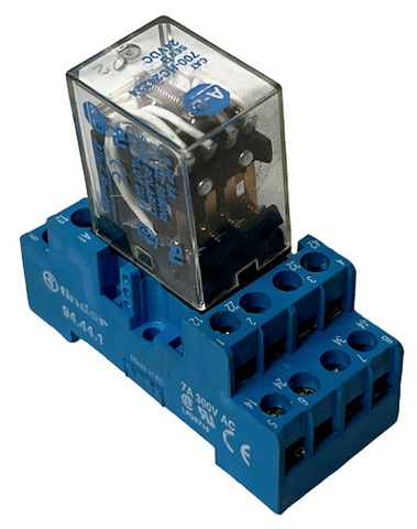 Allen-Bradley 700-HC24Z24 Ice Cube Relay Series B 24VDC w/ Finder 94.44.1 Socket