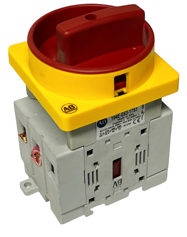 Allen-Bradley 194E-E63-1753 Load Switch Series B 63A 690VAC 3-Pole