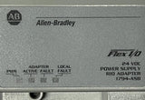 Allen-Bradley 1794-ASB Flex I/O Remote I/O RIO Adapter 24 VDC Series E PN-90465