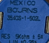 Bourns 3540S-1-502L Rotary Potentiometer 5K Ohm ± 5% 10 Turns Panel Mount