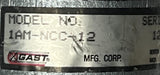 Gast 1AM-NCC-12 Air Motor Assembly 0.45 HP 10000 RPM