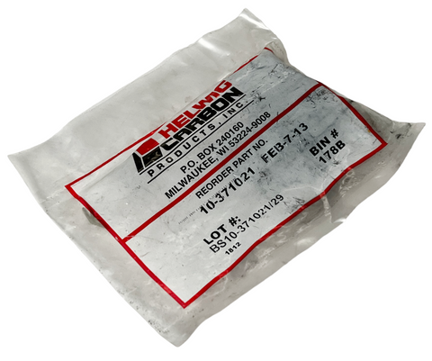 Pack of (4) Helwig Carbon 10-371021 Carbon Brush 0.375" x 1" x 1.25"