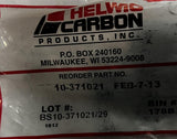 Pack of (4) Helwig Carbon 10-371021 Carbon Brush 0.375" x 1" x 1.25"