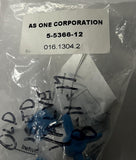 As One 5-5366-12 Fluororesin Stopcock Valve Three-Way 016.1304.2