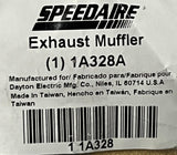 Lot of (4) Speedaire 1A328A Pneumatic Exhaust Muffler 1/2" NPT
