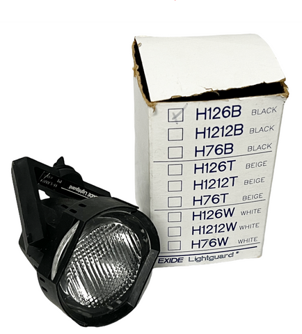 Exide LightGuard H126B Halogen H-Lamp Black