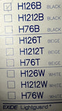 Exide LightGuard H126B Halogen H-Lamp Black