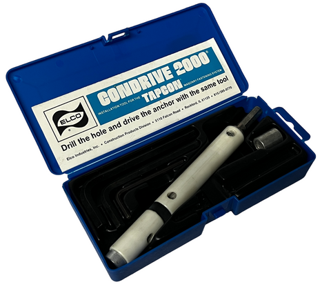 Elco Condrive 2000 Tapcon Masonry Installation Tool Kit LP200