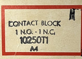 Eaton Cutler-Hammer 10250T1 Contact Block 1NO/1NC