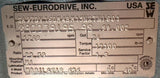 SEW-Eurodrive SA97DV160 Gear Reducer 23.59 Ratio 12100 LB/IN Torque 74 RPM