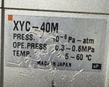 SMC XYC-40M High Vacuum Valve 10⁻⁶ Pa-atm 0.3-0.6 MPa 5-60°C