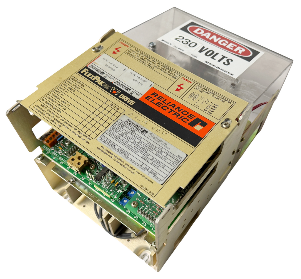 Reliance Electric 14C109-1U FlexPak Plus VS Drive 5 HP 230VAC 50/60Hz