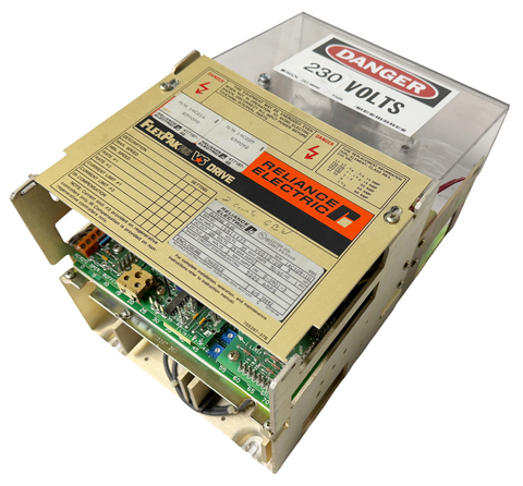 Reliance Electric 14C109-1U FlexPak Plus VS Drive 5 HP 230VAC 50/60Hz 1-Phase