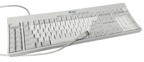 Sun Microsystems Model Type 7 Unix Keyboard USB Wired 320-1367-03