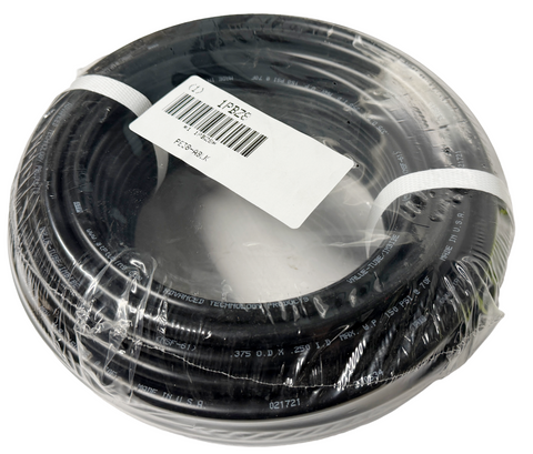ATP PE38-ABLK Polyethylene Tubing Black 1/4" ID 3/8" OD 100 Ft 1PBZ8