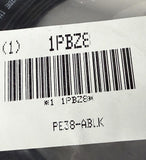 ATP PE38-ABLK Polyethylene Tubing Black 1/4" ID 3/8" OD 100 Ft 1PBZ8