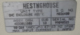 Westinghouse 4D33811G02 WEStation DT Controller GHC Enclosure Assembly 90-264VAC