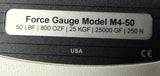 Mark-10 M4-50 Series 4 Digital Force Gauge 50 lbF Capacity w/ Accessories & Case