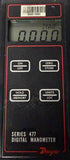 Dwyer 477-000-FM Series 477 Digital Manometer 0-1.000" W.C. 5 PSI Max w/ Case
