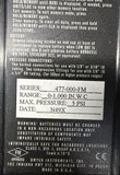 Dwyer 477-000-FM Series 477 Digital Manometer 0-1.000" W.C. 5 PSI Max w/ Case