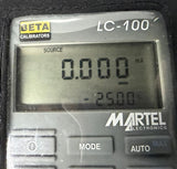 Martel Electronics LC-100 Precision Loop Calibrator 4-20mA