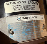 March Pumps TE-6T-MD Magnetic Drive Pump 1HP w/ Marathon K0M 56T34G5505F P Motor