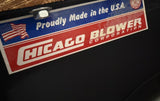Chicago Blower 1225 Centrifugal Blower w/ Reliance P14H1405N-RT AC Motor 2 HP