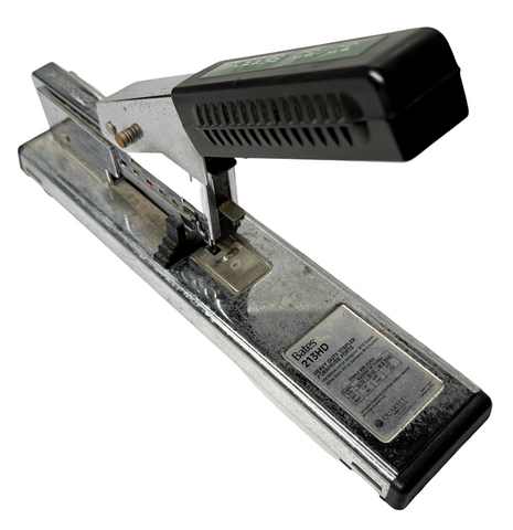 Bates 213HD Heavy Duty Stapler 1/4" to 1/2" Vintage Made in Japan