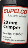 Supelco 33280-U Hand Crimper 20mm