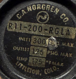 Norgren R11-200-RGLA Pressure Regulator 1/4" NPT w/ Ashcroft 595-05 Gauge
