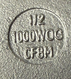 Guardian Ball Valve 1/2" CF8M Stainless Steel 1000 WOG