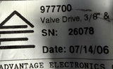 Advantage Electronics 977700 Hydraulic Valve Driver Assembly 3/8" & 1/2"