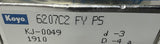 Koyo 6207C2FYP5 Deep Groove Ball Bearing 35mm x 72mm x 17mm