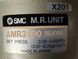SMC AMR3100 Modular Regulator M.R. Unit Relieving 0.05-0.85MPa