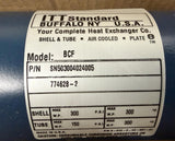ITT Standard BCF Shell & Tube Heat Exchanger SN503004024005