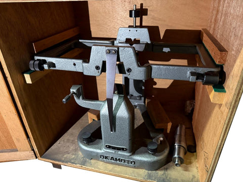 Okamoto BW-360 Grinding Wheel Balancing Stand w/ Case